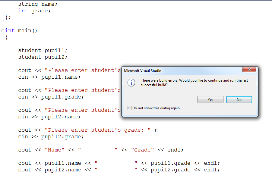 C++ Struct