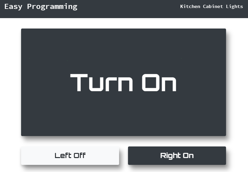Led Strip Control Demo Screenshot